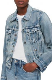 ALLSAINTS Lexi Snap Denim Jacket   Nordstrom at Nordstrom